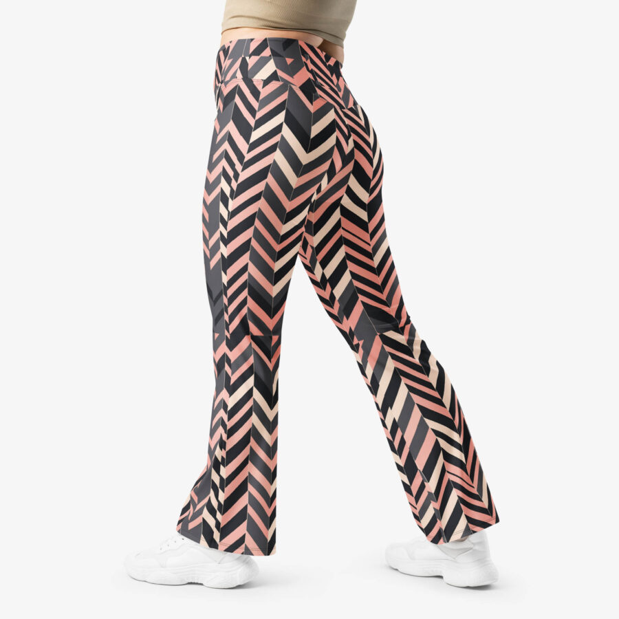 flare leggings front