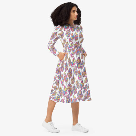 midi dress front view main