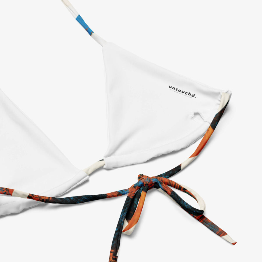 Botanical Burst String Padded Bikini Top brand details