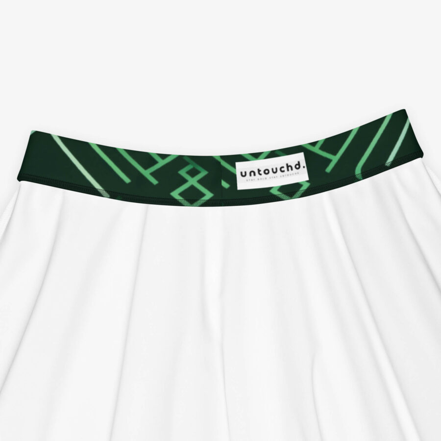 Emerald Signal Skater Skirt brand view
