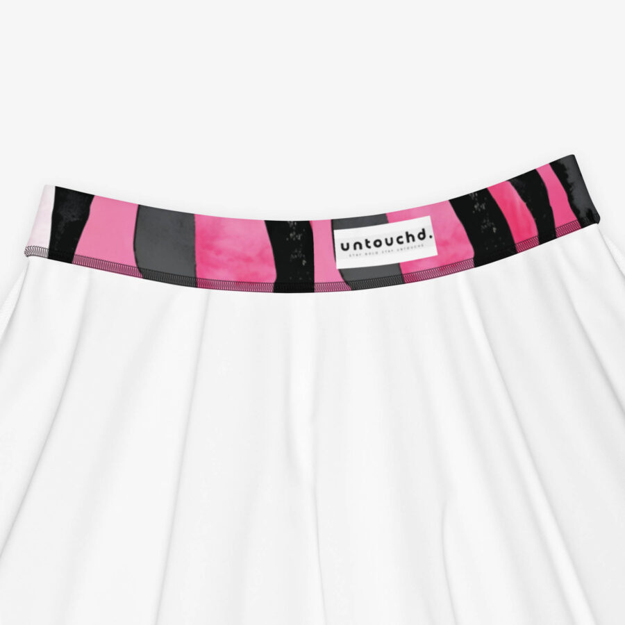 Blush Petal Tiger Skater Skirt brand view