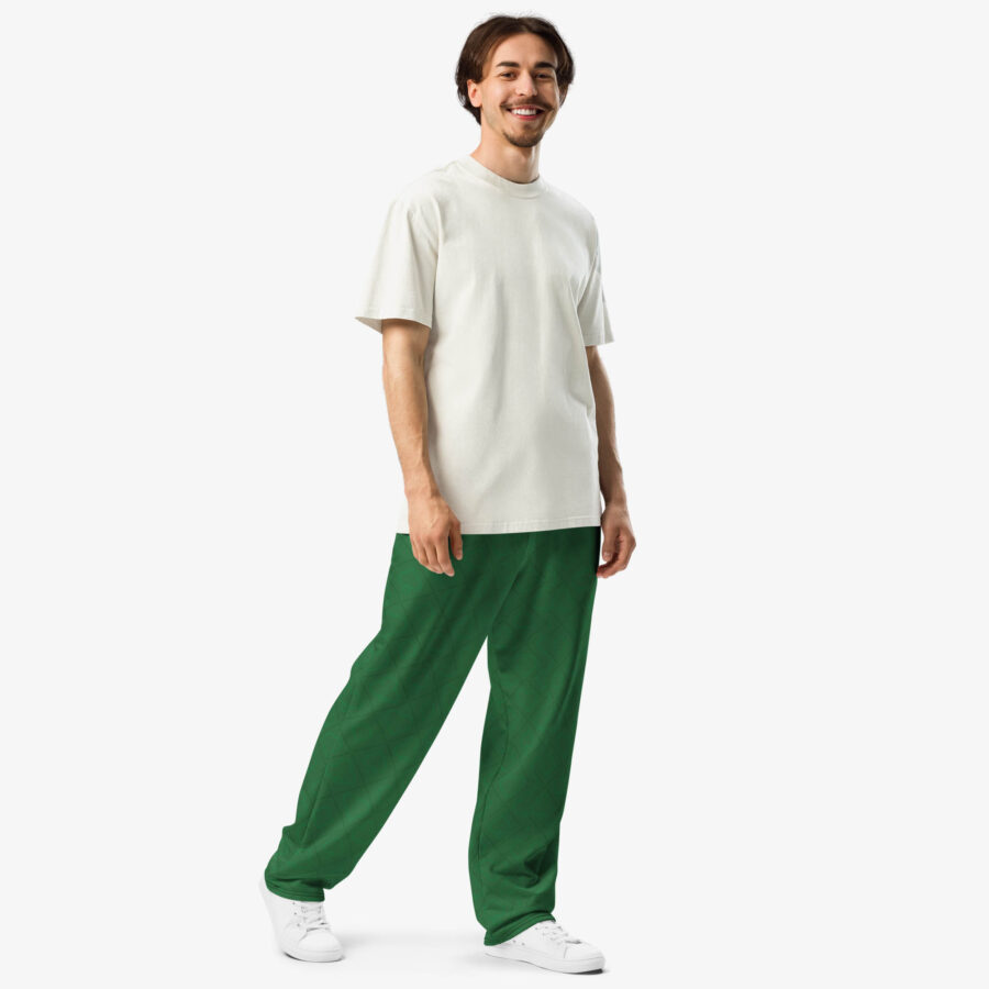Emerald Shuffle Joggers man pose