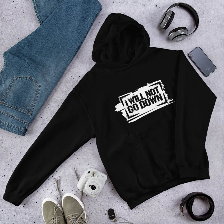Rebellion Hoodie in black