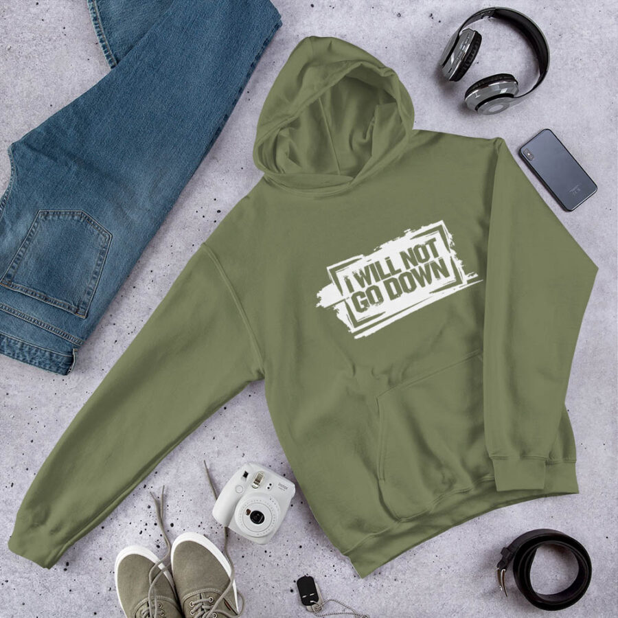 Rebellion Hoodie for Men military green
