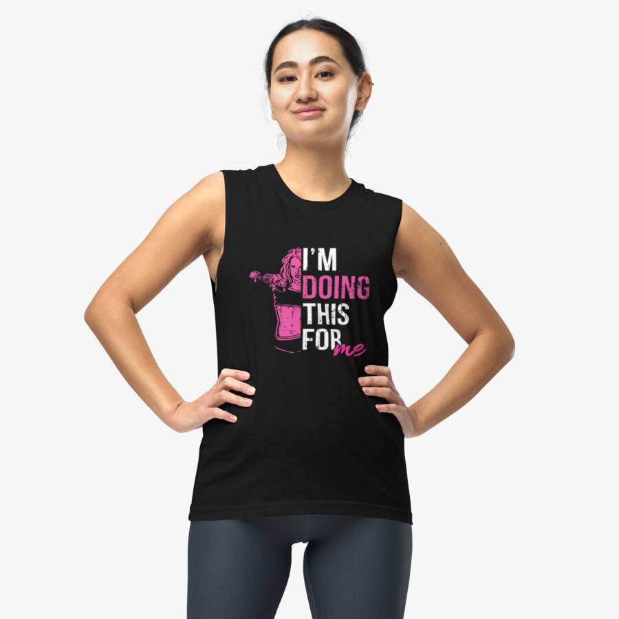 muscle shirt front view