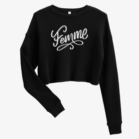 Civette Cropped Sweatshirt front view